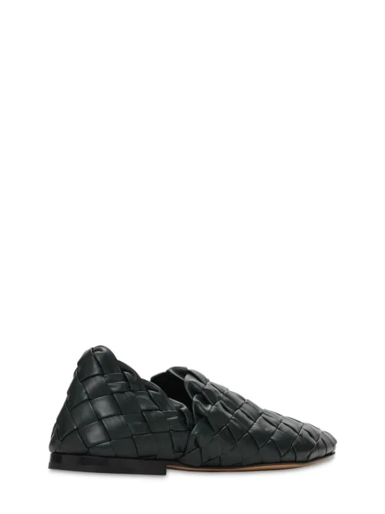 Bottega Veneta   Intrecciato leather loafers 