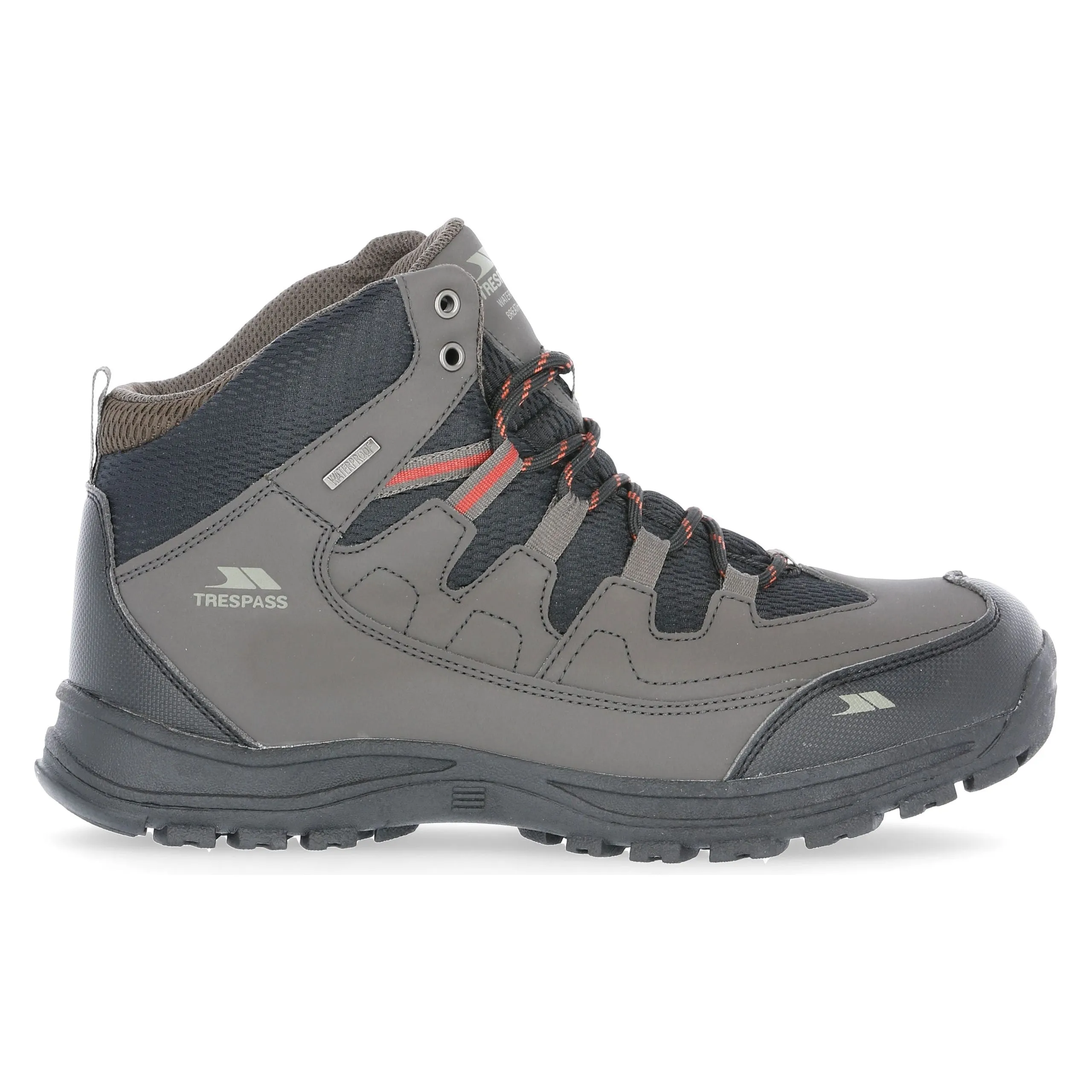 Finley Mens Walking Boots - Coffee Brown
