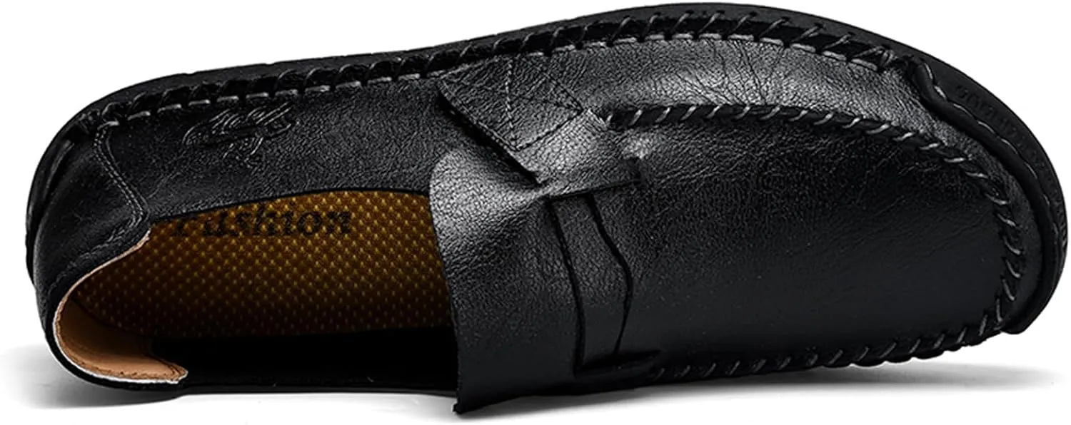 Honeystore Men's Loafers Shoes Casual Slip-on Driving Loafers