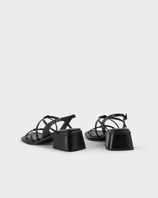 Ines Sandal in Black