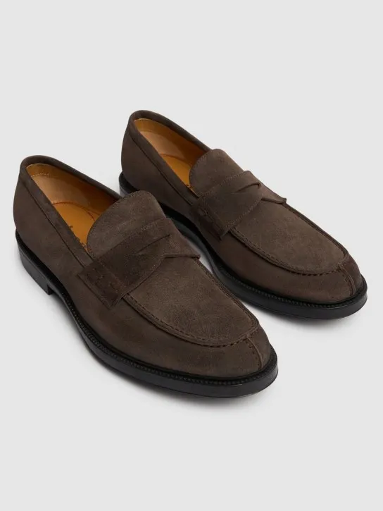 Kiton   Suede loafers 
