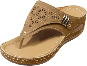 Sandals for Women Womens Arch Support Flip Flops Beach Sandals for Woman Comfortable Summer Beach Thong Sandals