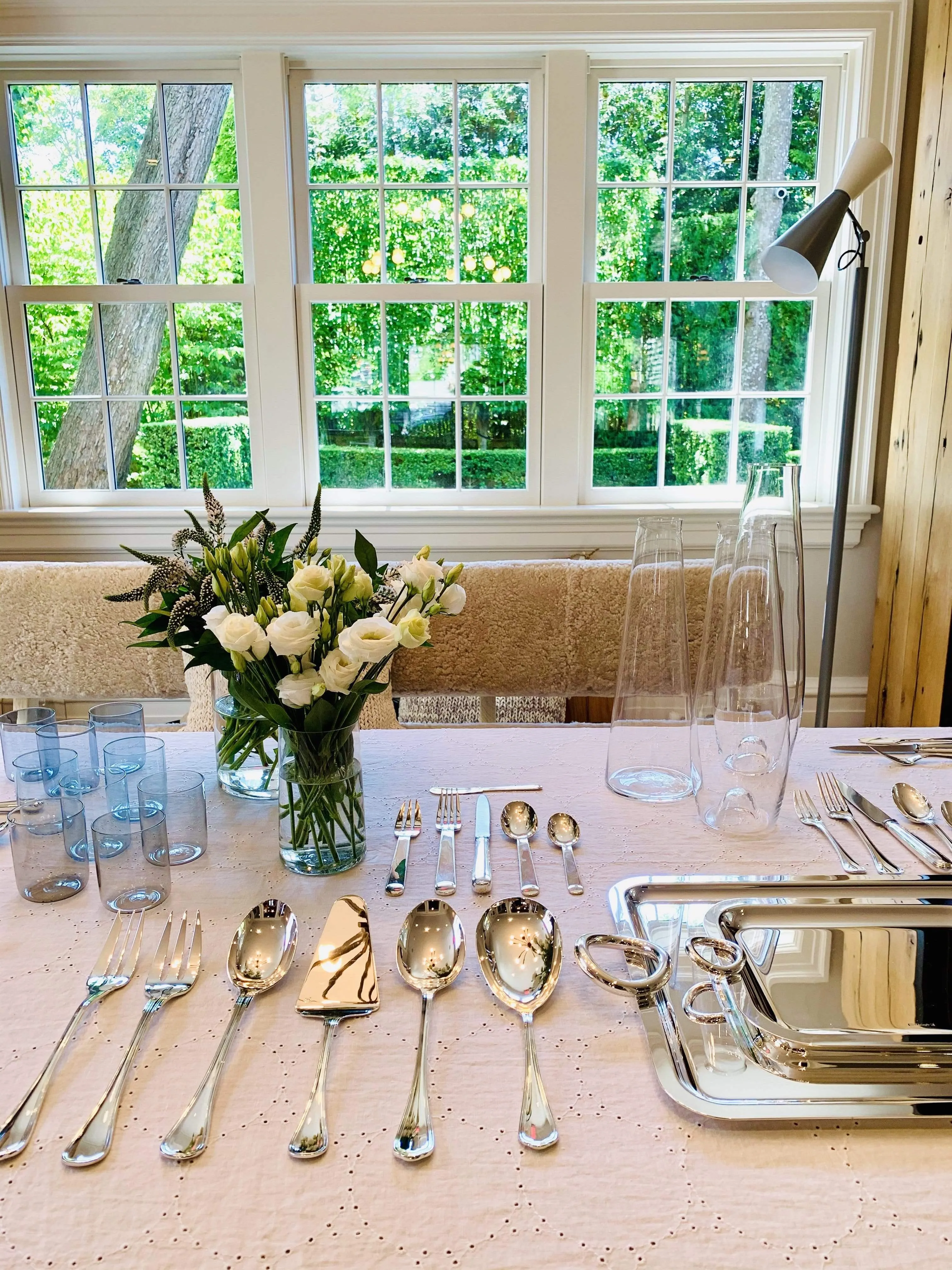 Spatours Salad Fork in Silver Plate by Christofle